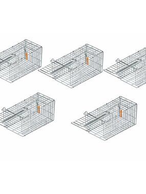 5Pack Humane Mouse Trap Live Mice Traps Indoor for Home Live Rat Trap for Outsid